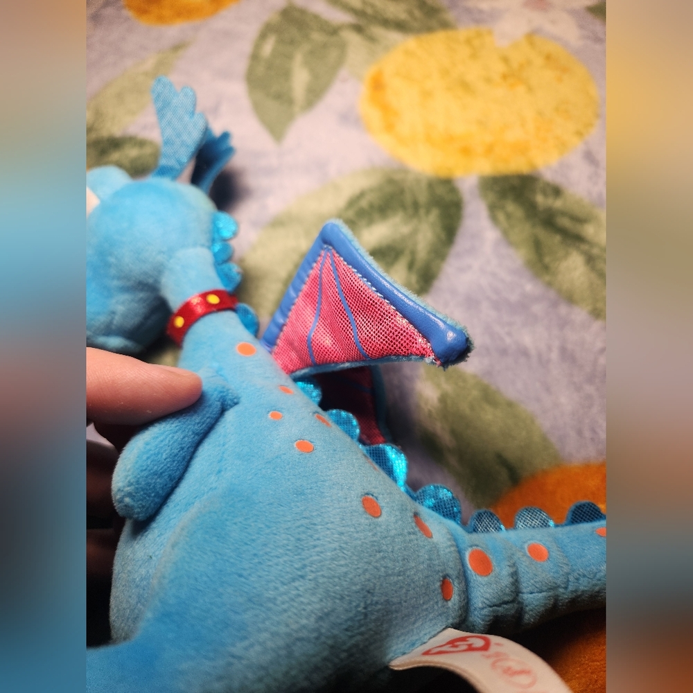 Stuffy Doc McStuffins Blue Plush Dragon Toy - Picture 10 of 10